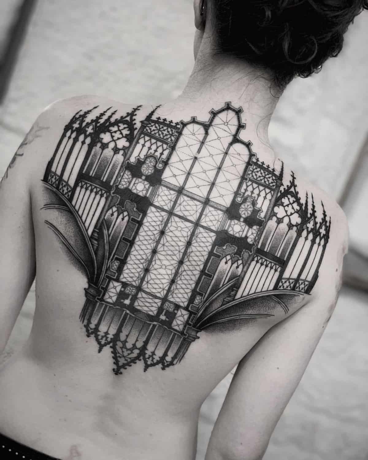 Architecture tattoo