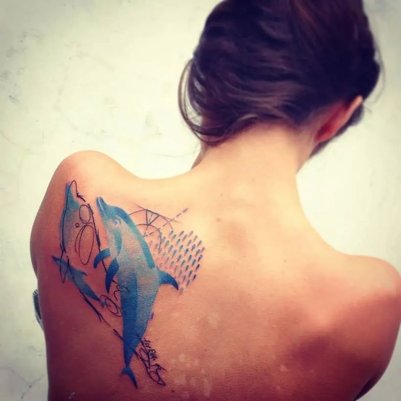 Dolphins tattoo