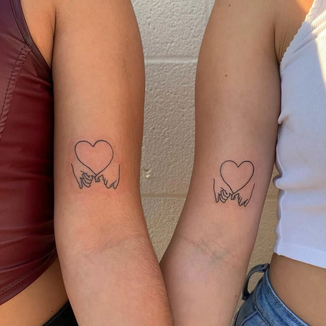 Pinky promise sister tattoo