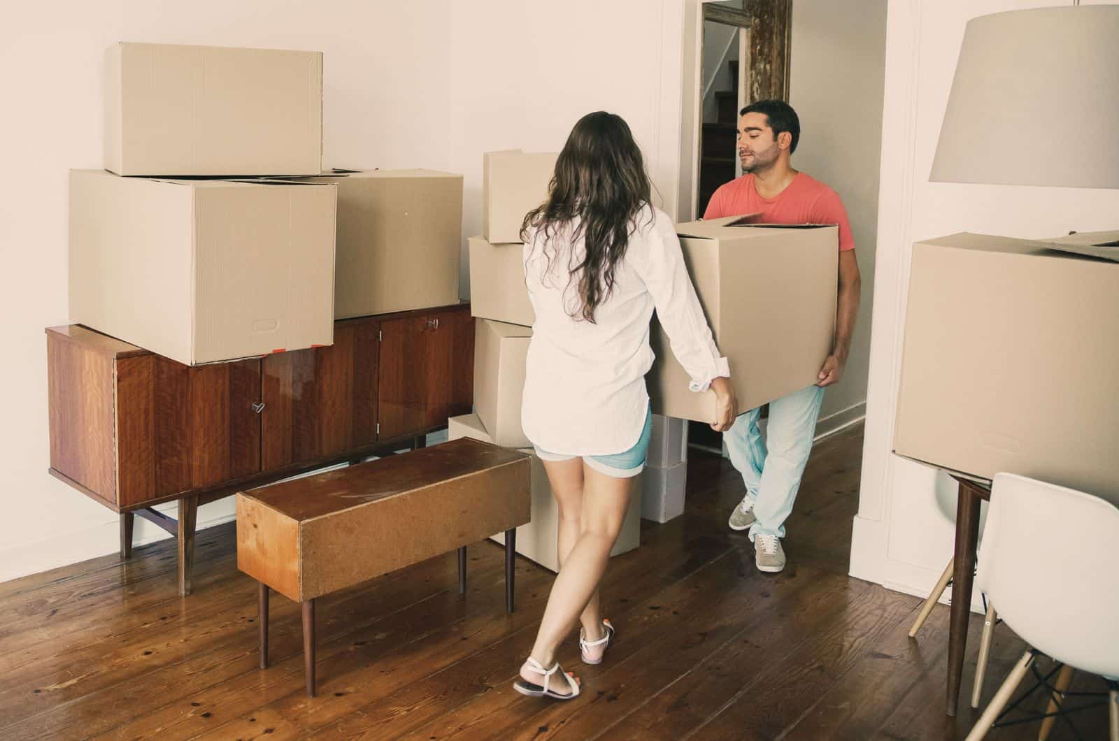couple moving out