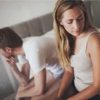 girlfriend cheating on her partner