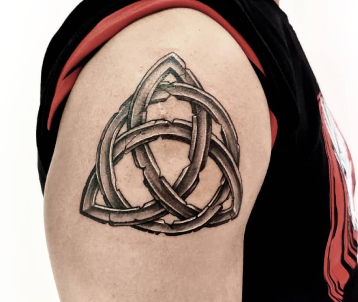 Celtic knot tattoo