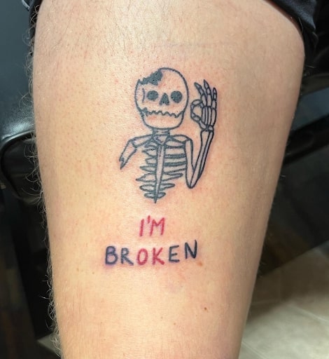 I’m broken