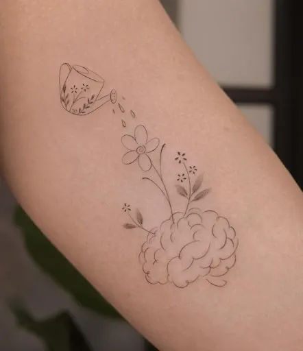 16 Delicate Flower Tattoos  Flower Tattoo Ideas  Inspiration