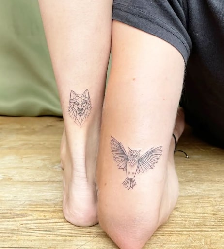 Owl tattoo  Matching family tattoos Family tattoos Owl tattoo