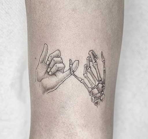 Pinky Promise Tattoo  Etsy