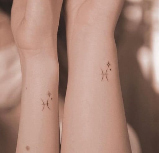 Zodiac signs tattoo