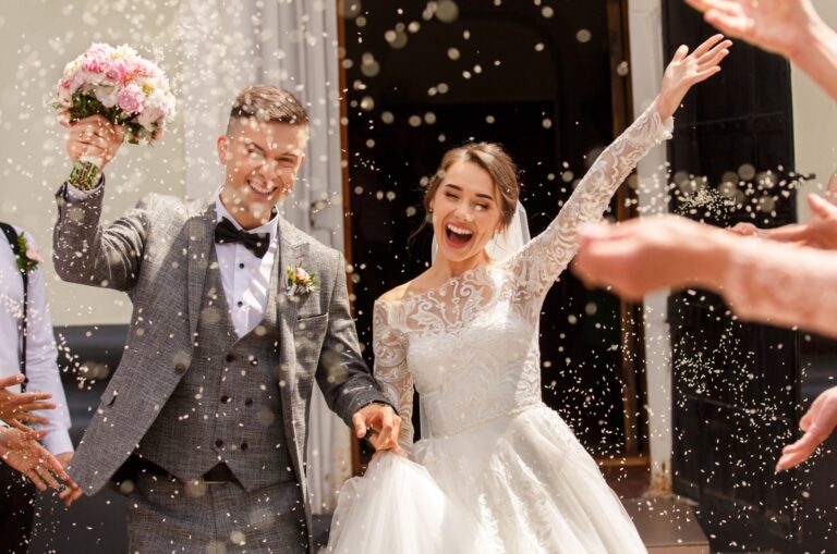 bride and groom