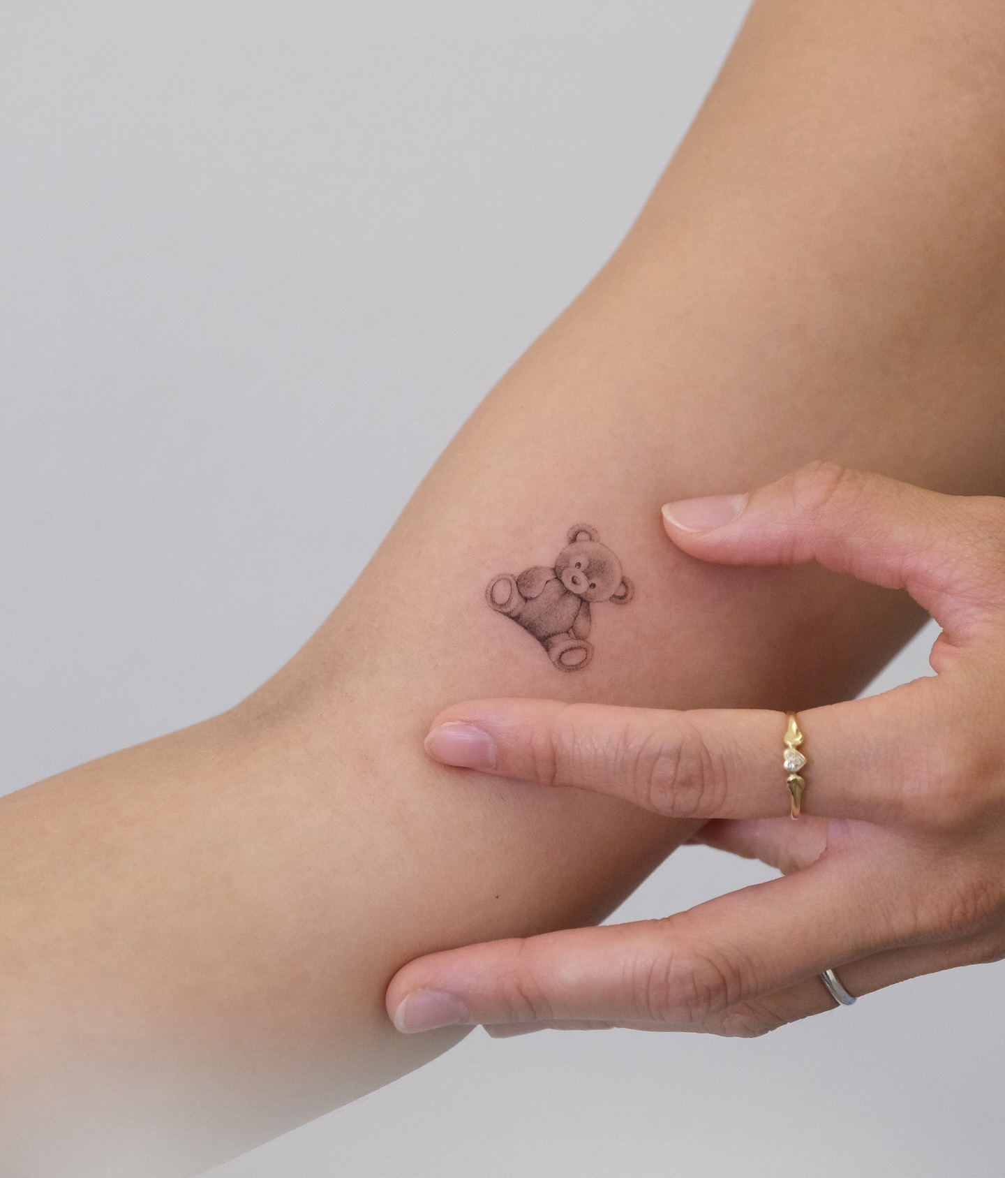 tatuaggio con orsetto