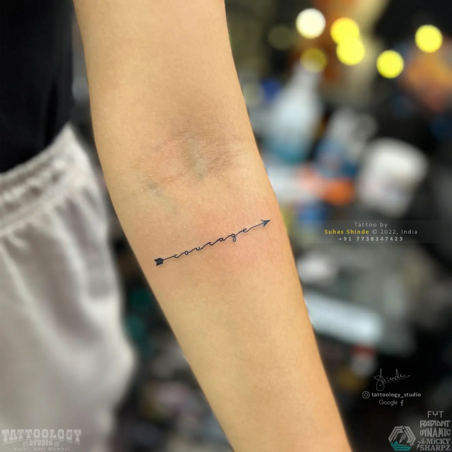 tatuaggio freccia