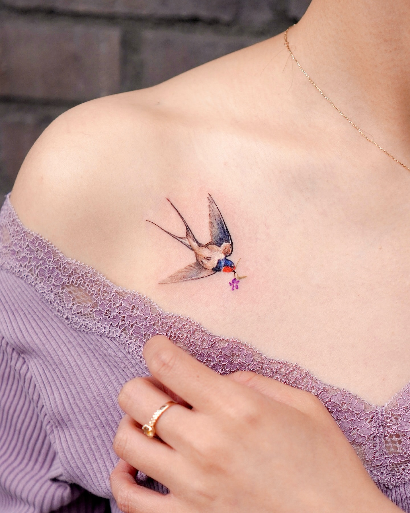 tatuaggio uccello