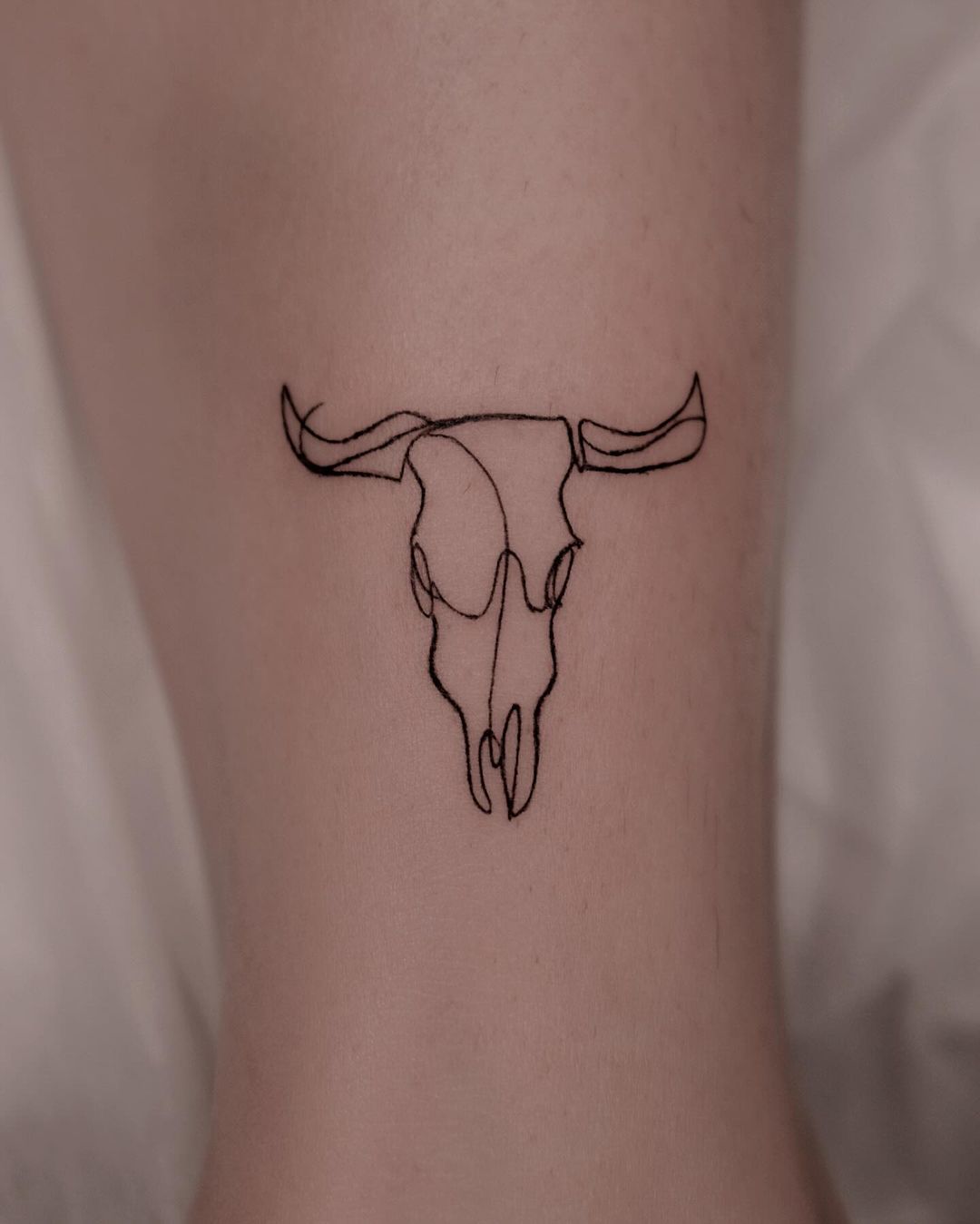 tatuagem de touro