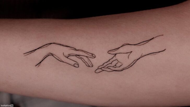20 fantastiche idee di tatuaggio a linee sottili da copiare.