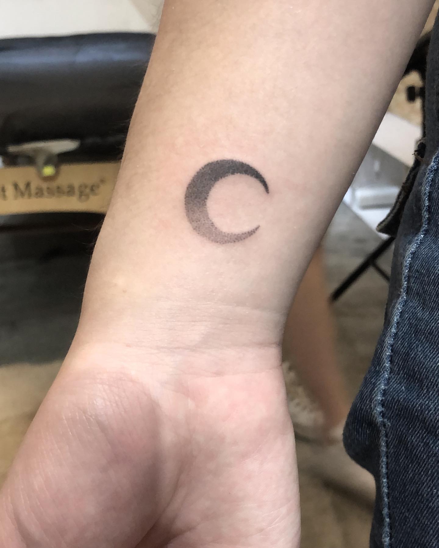 tatuaggio della luna