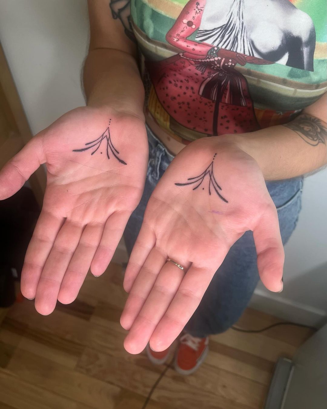 tatuaggio della palma
