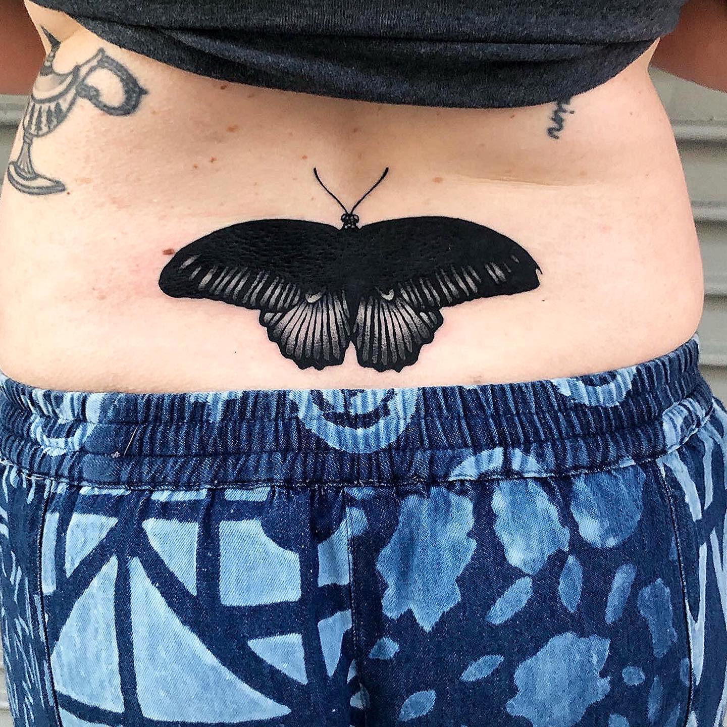 moth tattoo