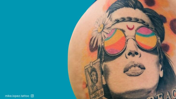 22 Groovy Hippie Tattoos to Unleash Your Free Spirit