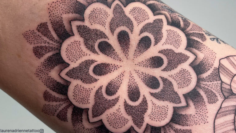 dot work tattoo