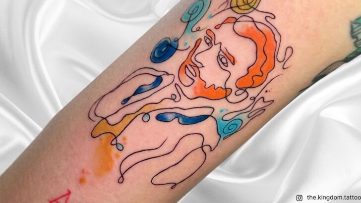 25 vibranti tatuaggi ad acquerello che sono veri capolavori