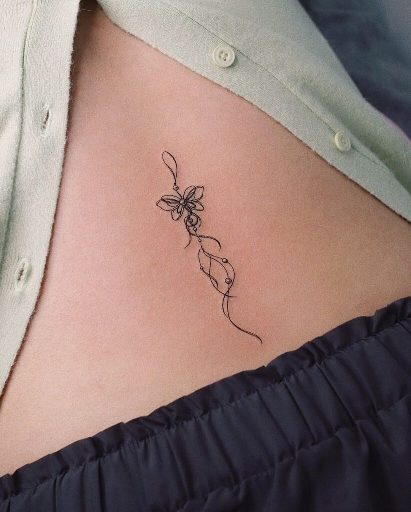 Tatuaje de mariposa Norigae