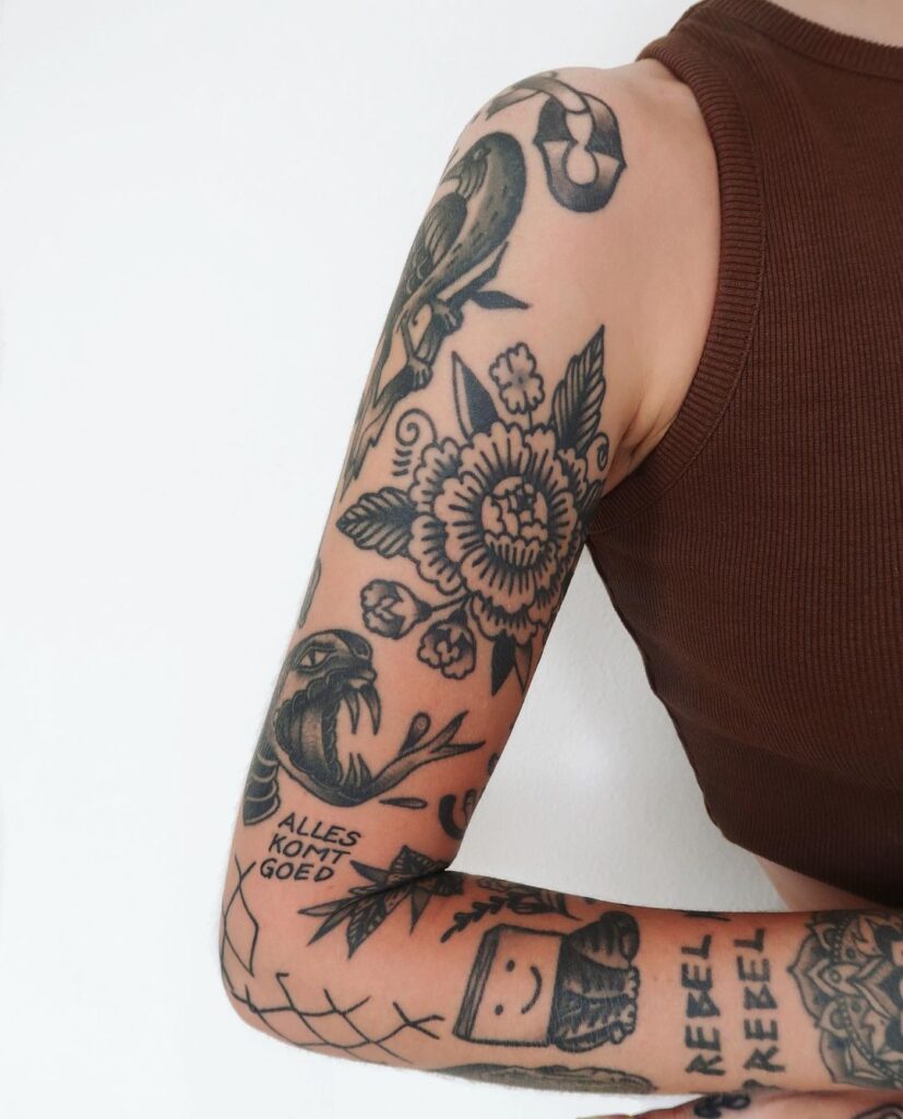 Detailed Arm Tattoo