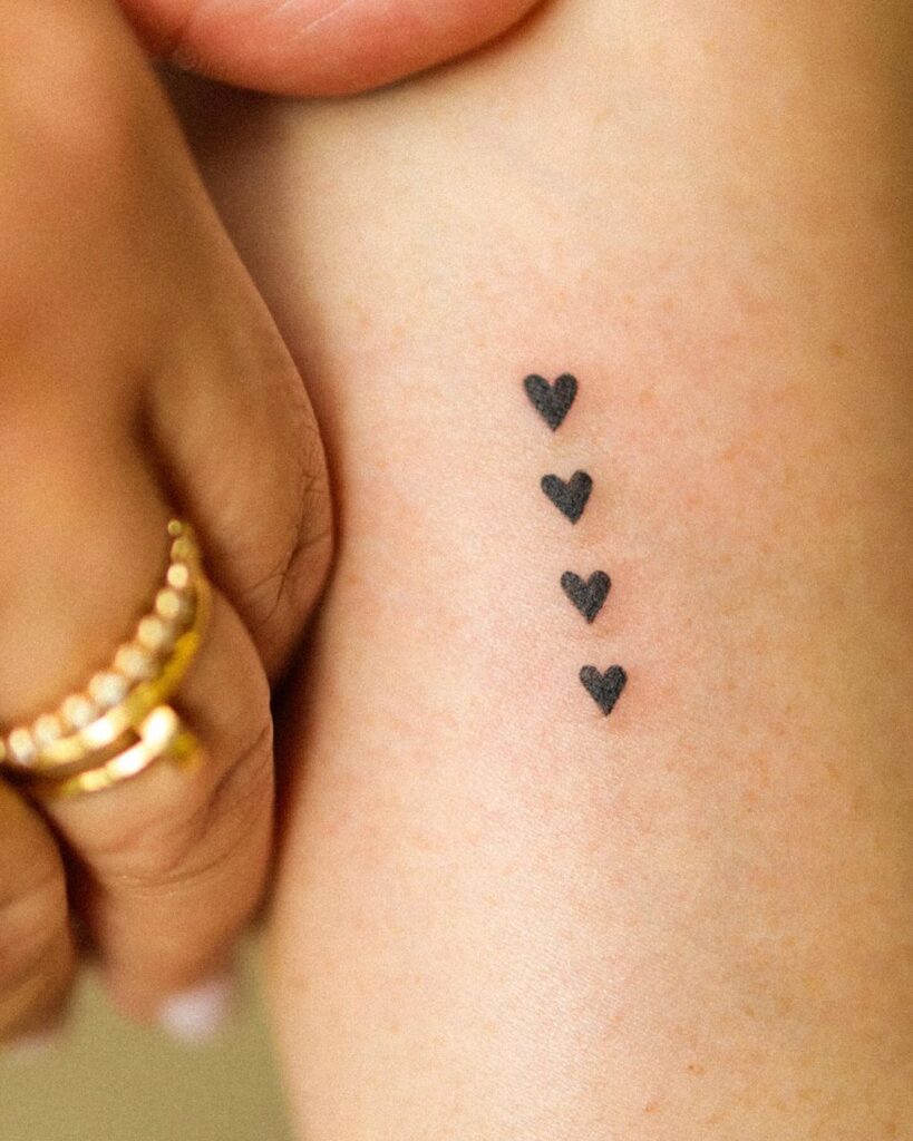 Tinta Cuatro Micro Corazones