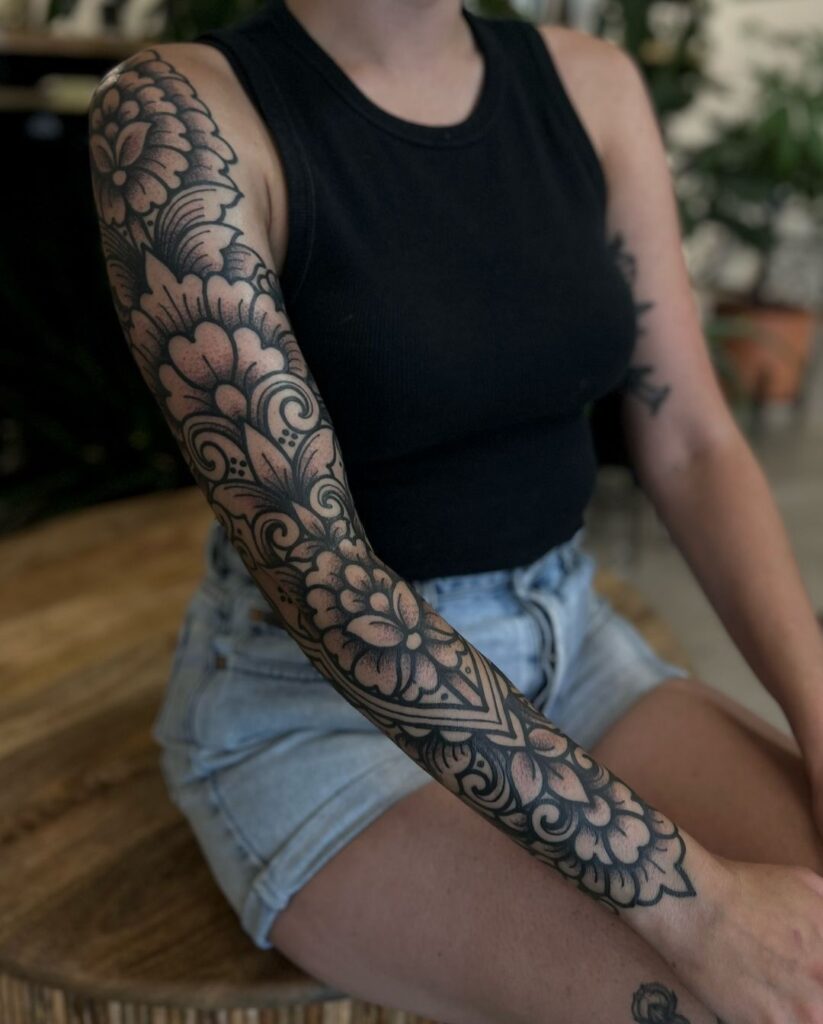 Tatuagem de manga inteira