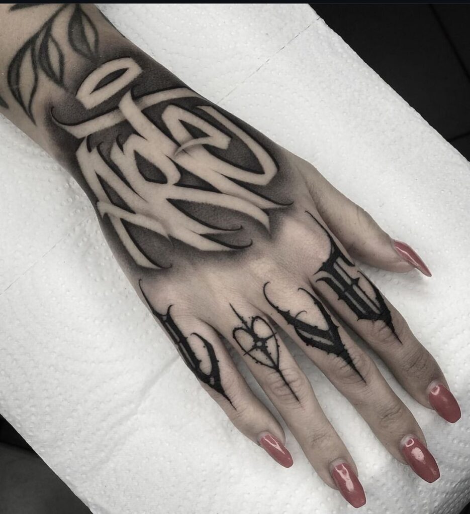 Graffiti Lettering Tattoo