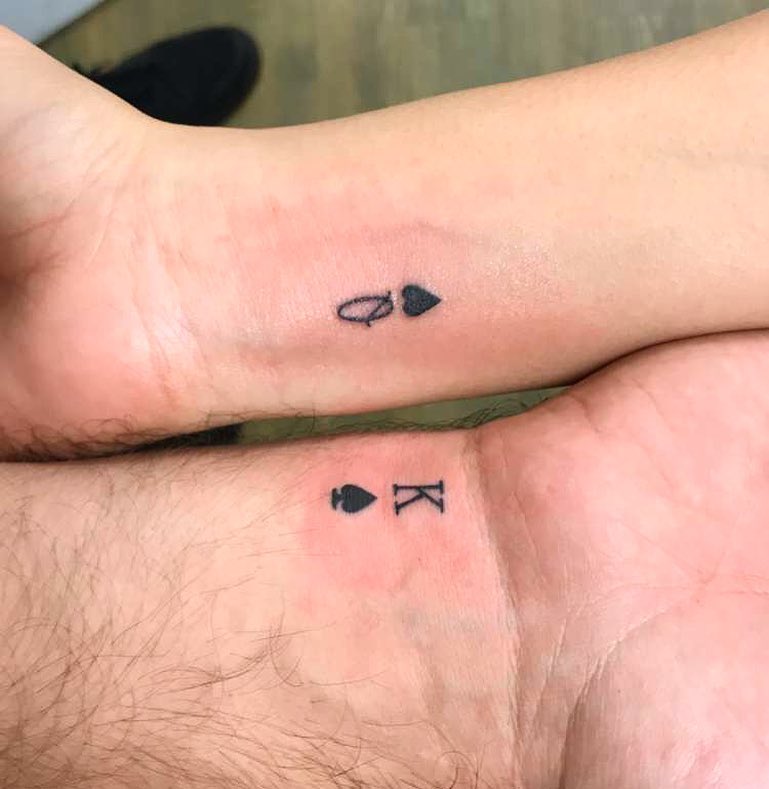 Tatuaje de Rey y Reina