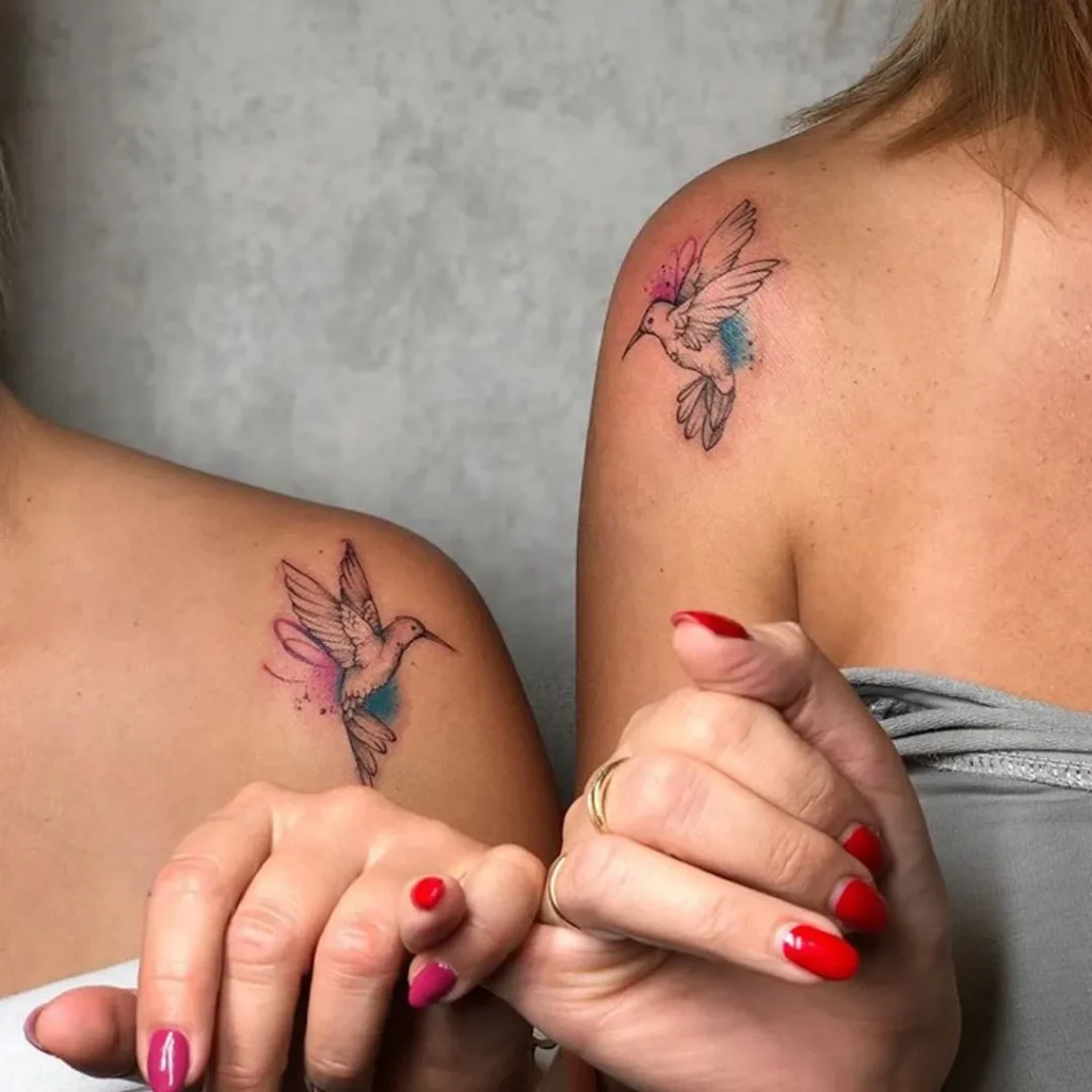 Matching Birds Tattoo