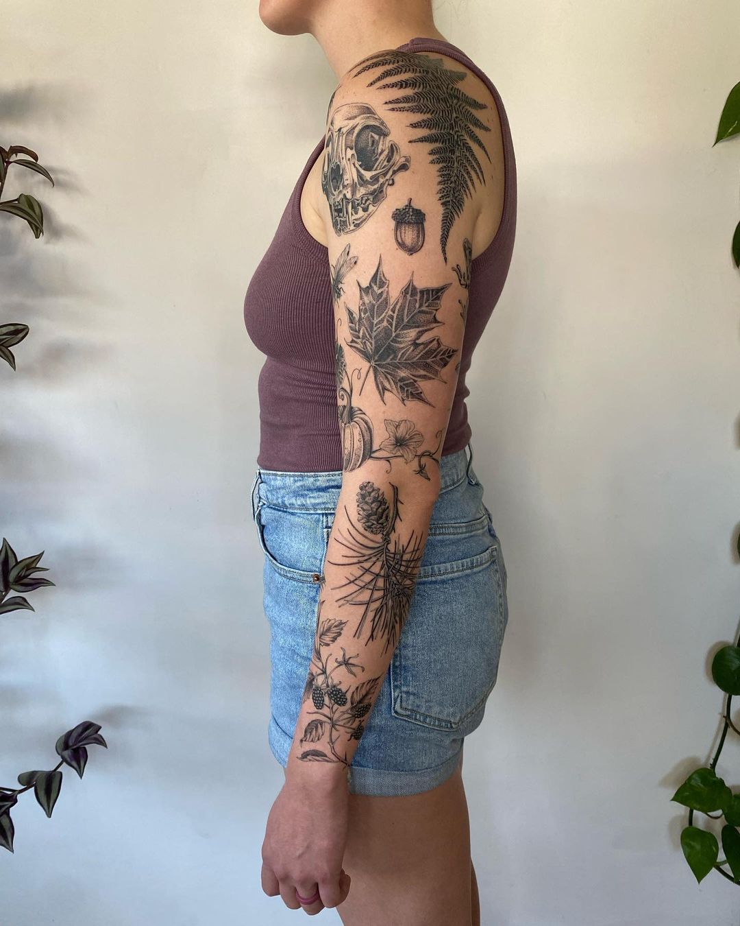 22 Fabulous Patchwork Sleeve Tattoos That Tell Your Story Piece By Piece
