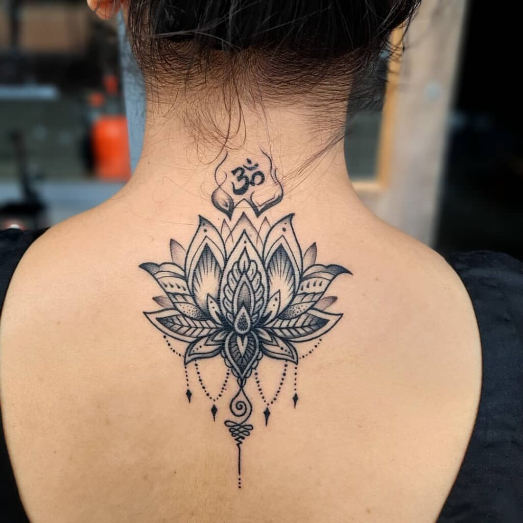 Ornamental Lotus Tattoo