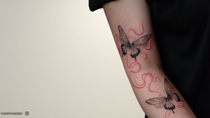 Muestra tu personalidad con estos 21 bonitos tatuajes de mariposas