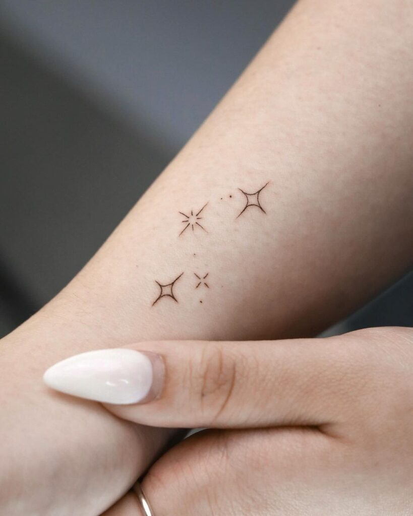 Tatuagem de estrelas