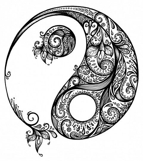 Tatuagem Yin Yang