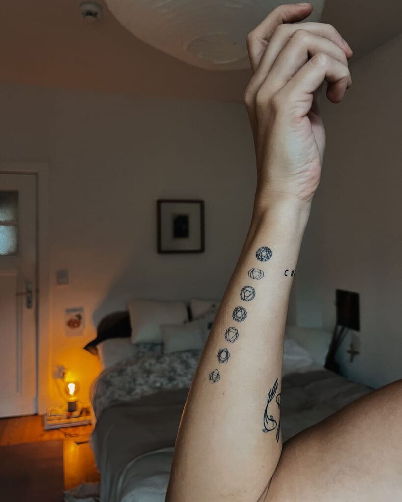 chakras tattoo