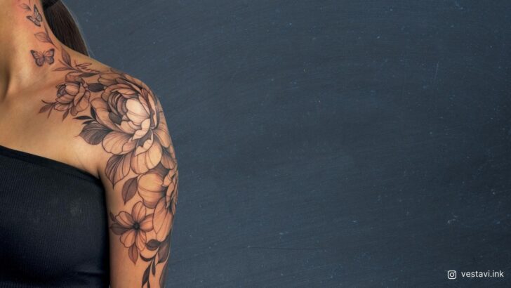 20+ Tatuagens de flores que são impressionantes e significativas