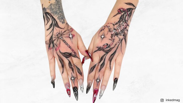 20 Full-Hand Tattoos That Will Decorate Your Hands Instead Of Jewelry