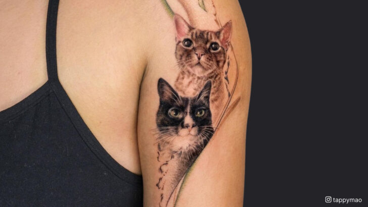 22 idee di tatuaggio di animali domestici per celebrare i vostri amici pelosi.