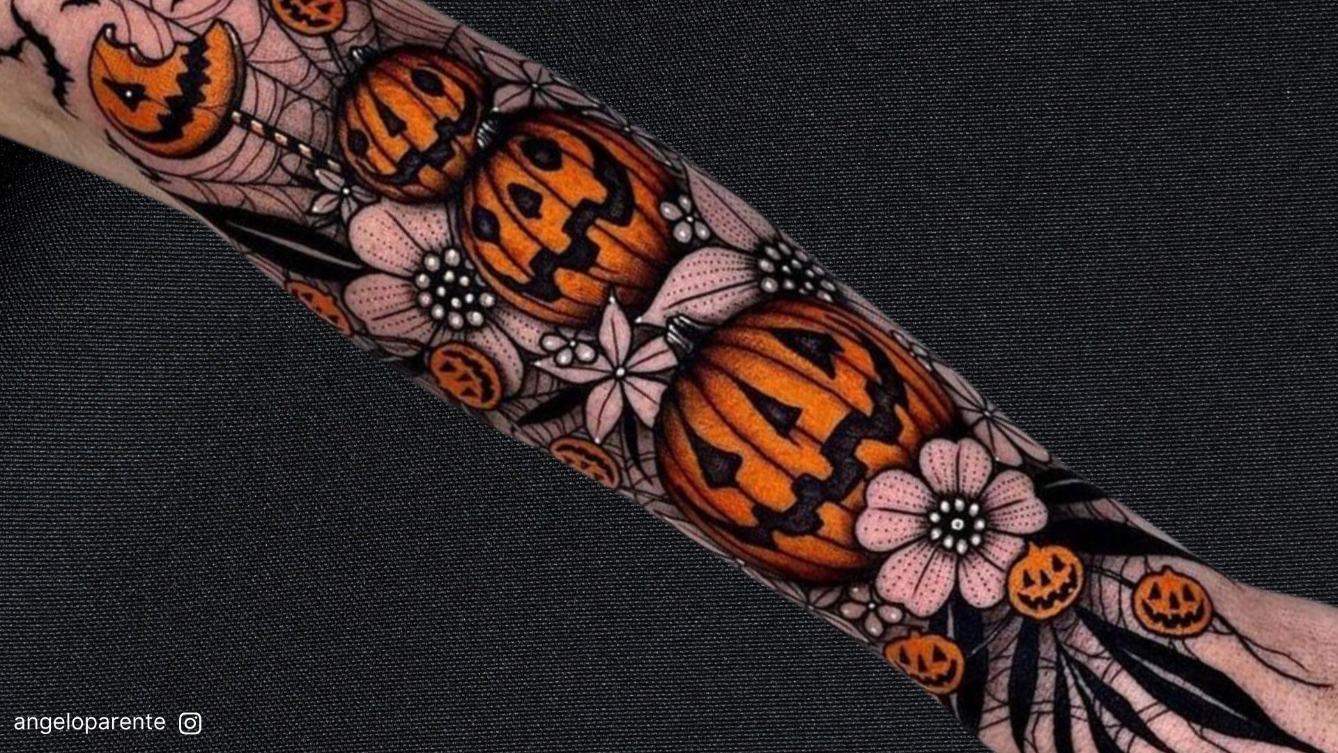 tatuaggio di Halloween