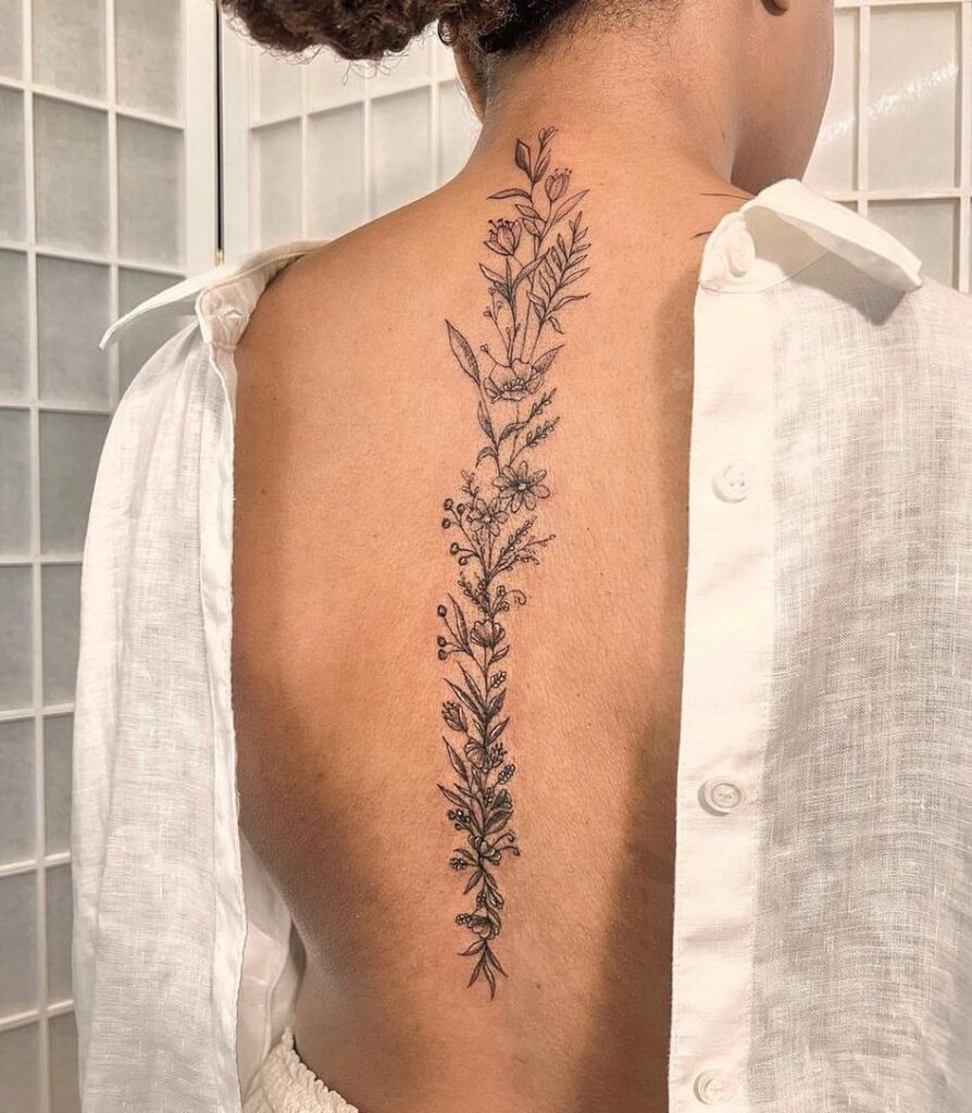 Spine Tattoo