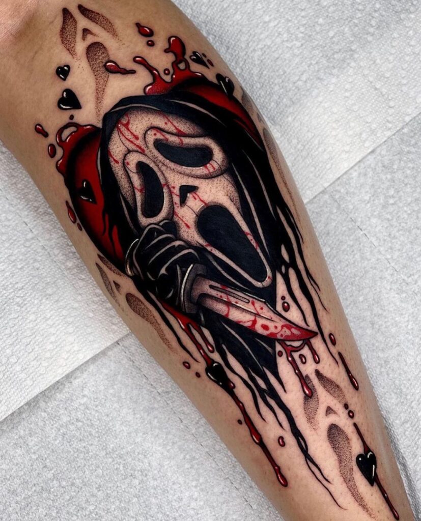 Tatuagem Ghostface