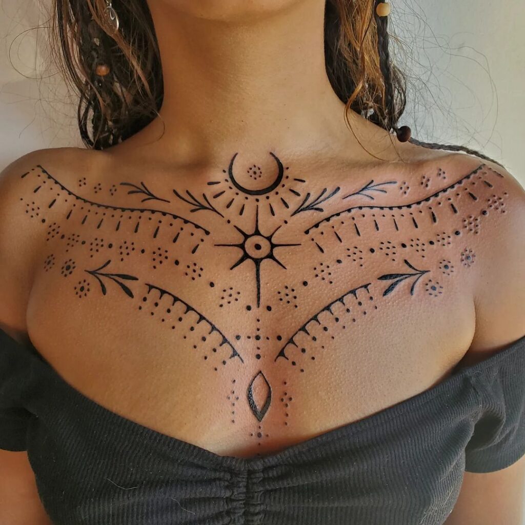 Chest Tattoo