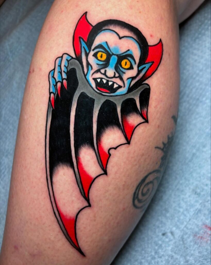 Tatuaje de Drácula