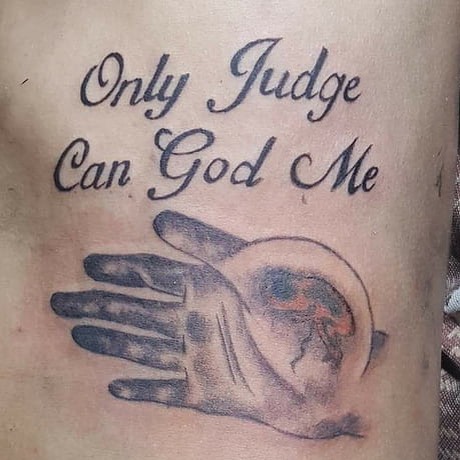 Only Judge Can God Me