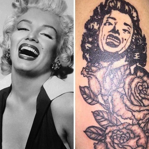 Identico ritratto di Marilyn Monroe