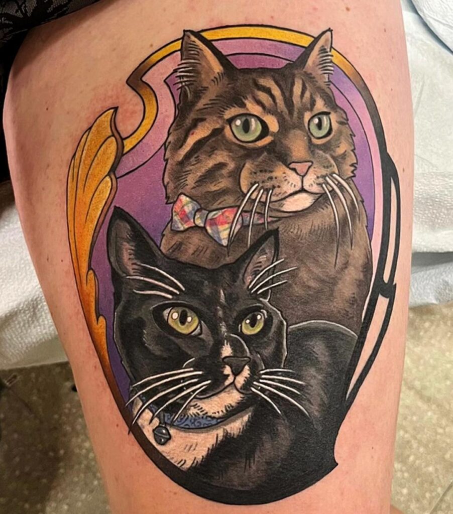 Cats Portrait Tat