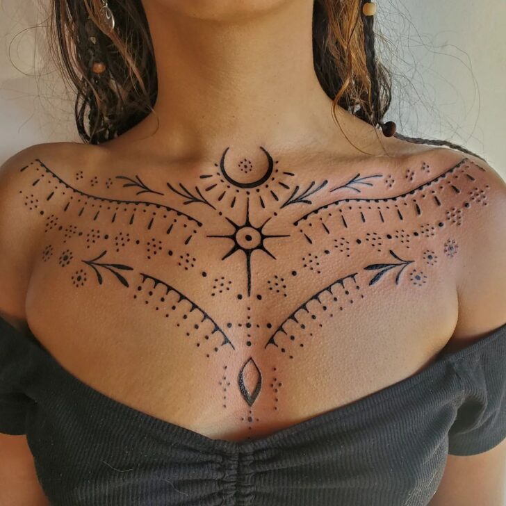 Tatuaggio sul petto