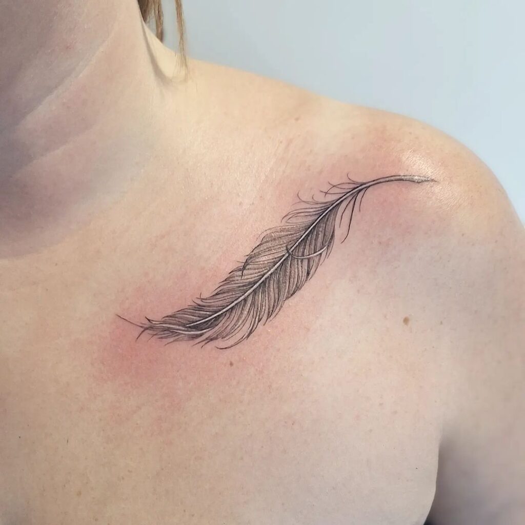 Tatuaje de plumas