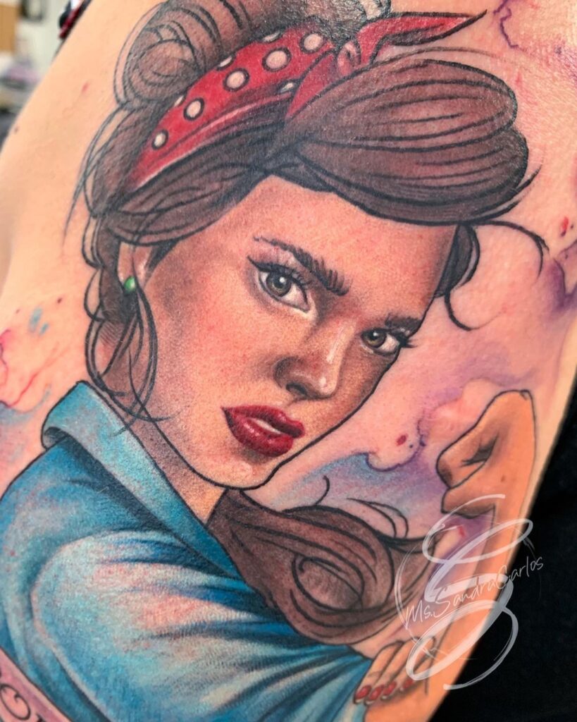 Female Power Tattoo